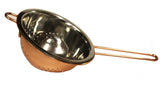 Zuccor Stainless Steel Strainer with Copper Finish
