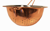 Zuccor Stainless Steel Strainer with Copper Finish