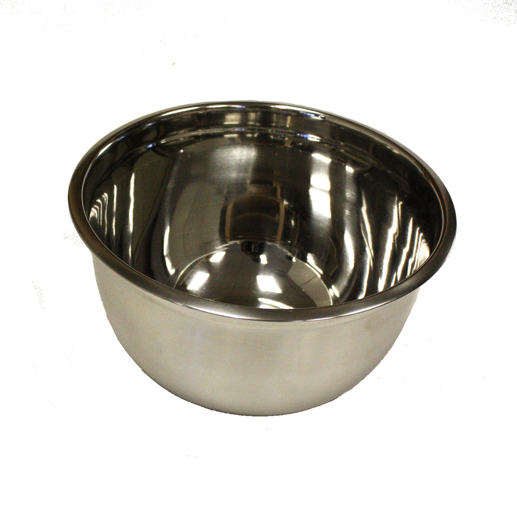 ZUCCOR Professional Steel Mixing Bowl w/ Silicone Base